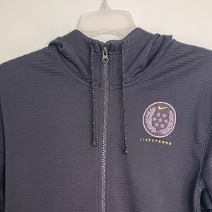 NIKE LIVESTRONG HOODIE with bracelet